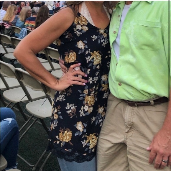 Floral Tank Top or Tunic Dress - Picture 2 of 4